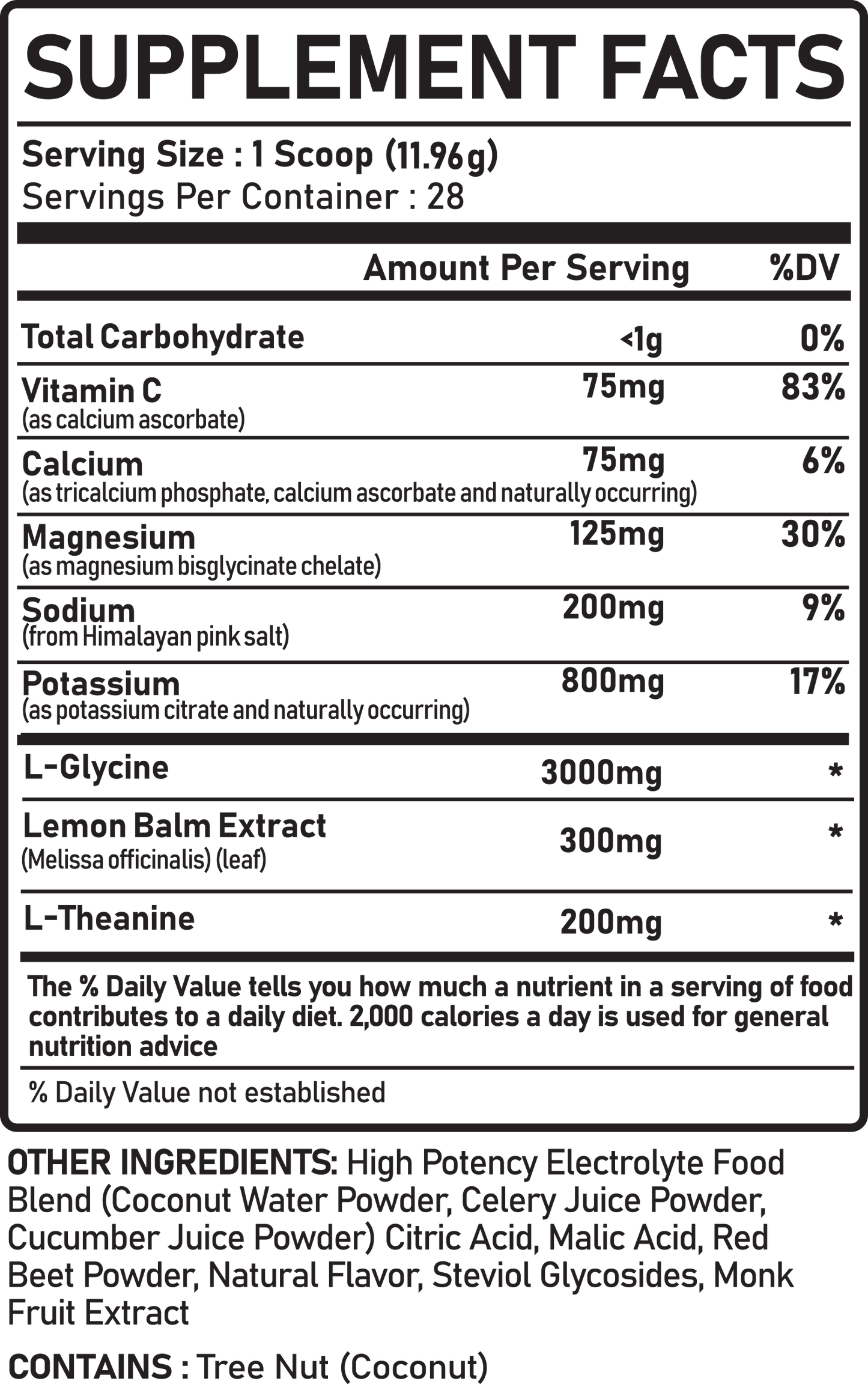 Real Electrolytes RELAX+ Hibiscus Lemonade 274g POWDER