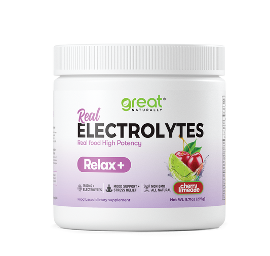 Real Electrolytes RELAX+ Cherry Limeade 274g POWDER