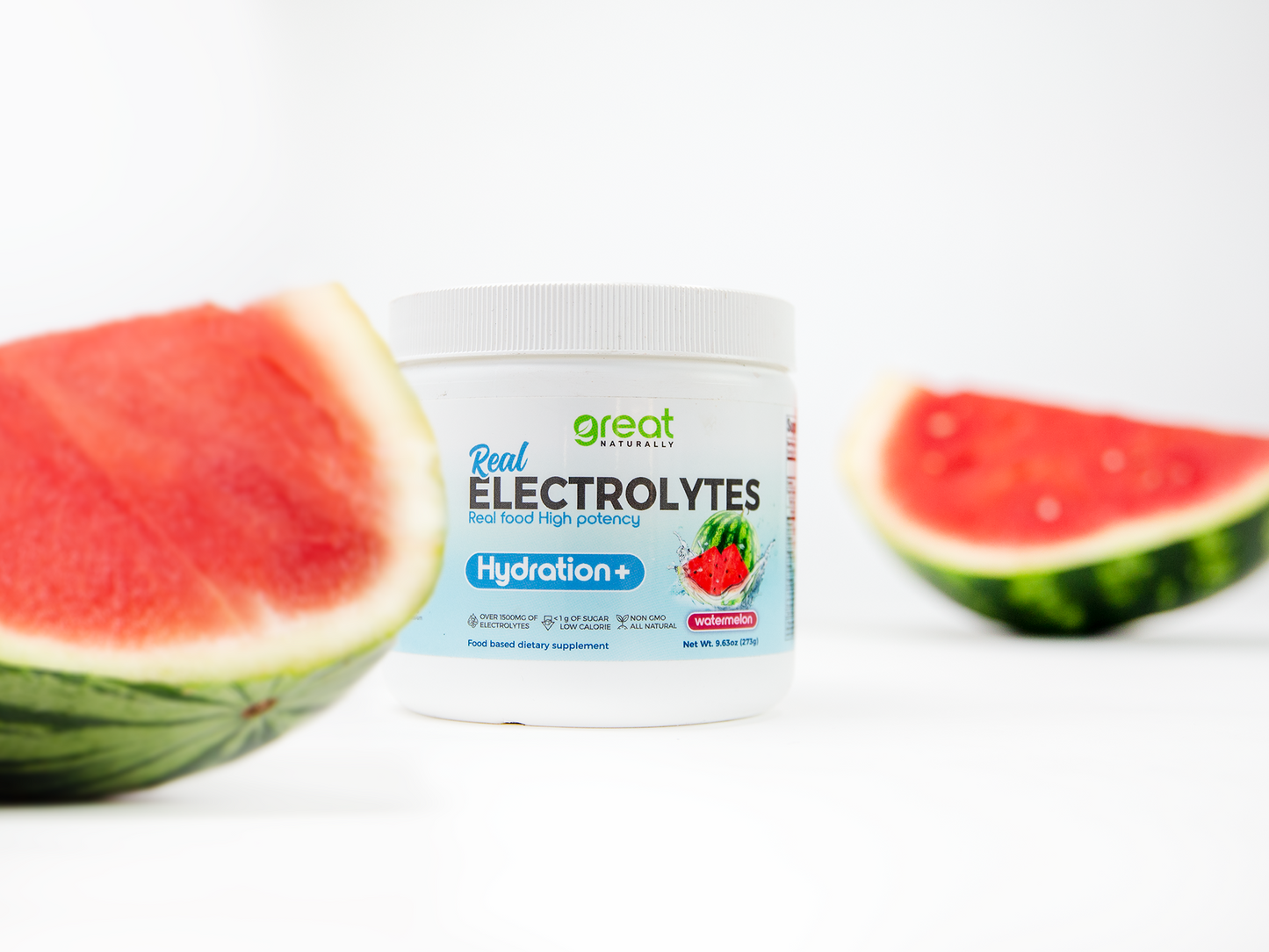 Real Electrolytes HYDRATION+ Watermelon 273g POWDER