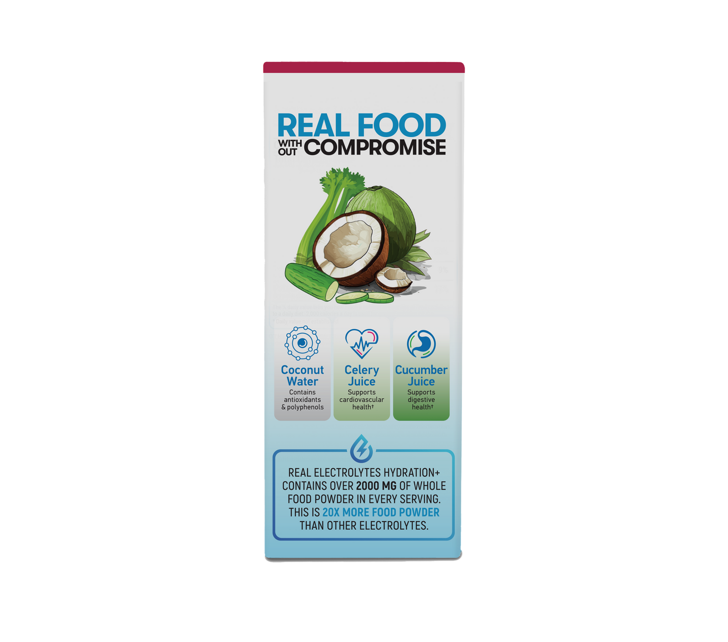 Real Electrolytes HYDRATION+ Watermelon 10Ct PACKETS