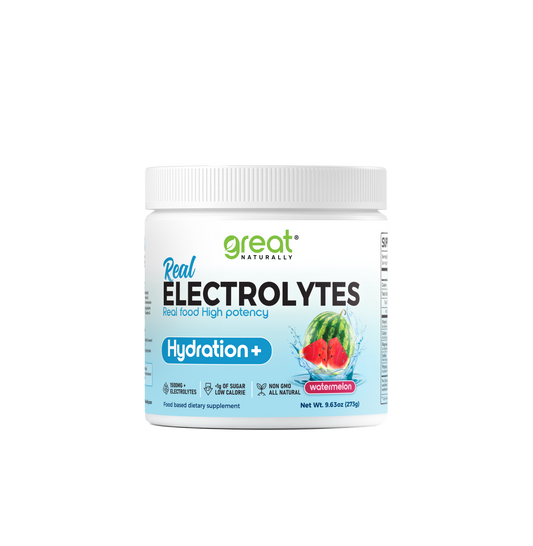 Real Electrolytes HYDRATION+ Watermelon 273g POWDER